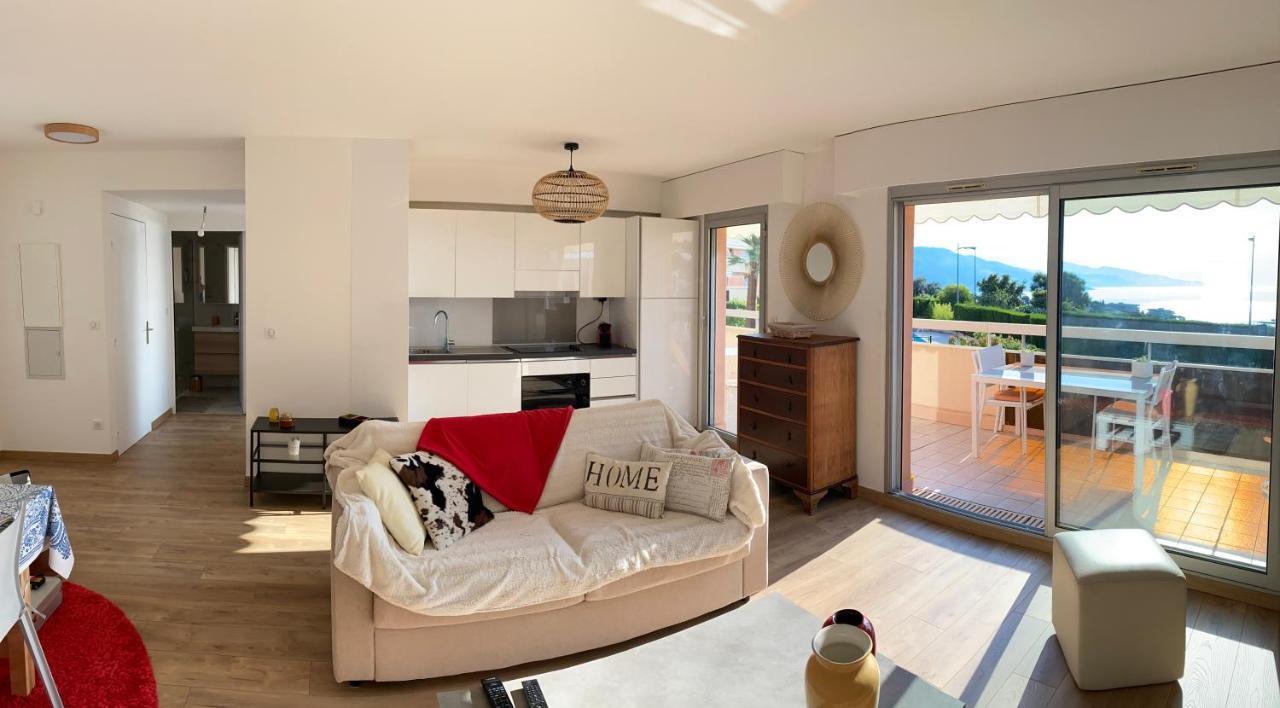 Superbe 2P Vue Mer, Ensoleille, Piscine Roquebrune-Cap-Martin Exterior foto