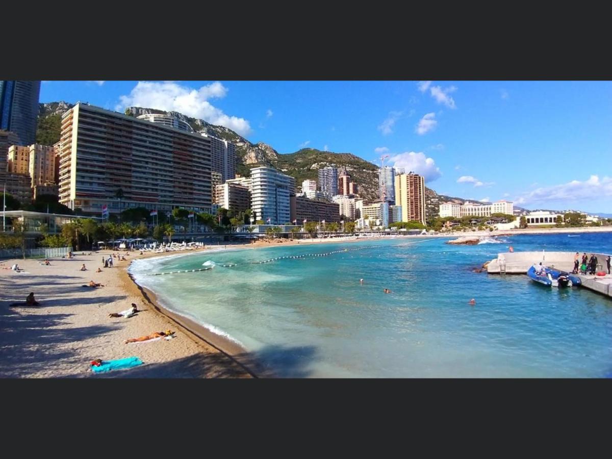Superbe 2P Vue Mer, Ensoleille, Piscine Roquebrune-Cap-Martin Exterior foto