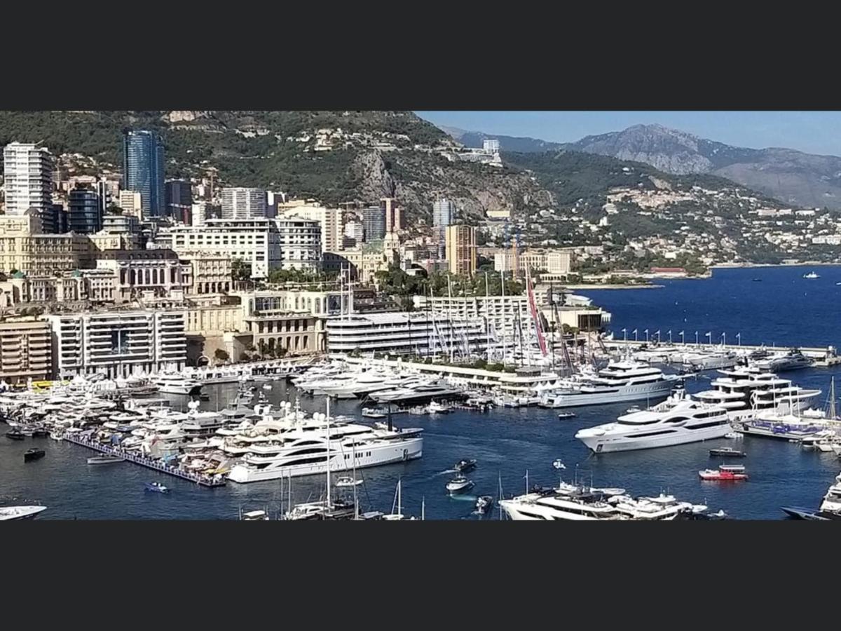 Superbe 2P Vue Mer, Ensoleille, Piscine Roquebrune-Cap-Martin Exterior foto